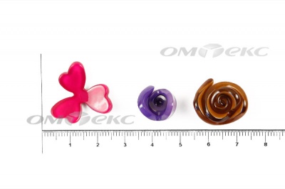 Украшение "Розы малые №1" 20мм - купить в Санкт-Петербурге. Цена: 32.49 руб.