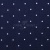 Креп стрейч Амузен, 85 г/м2, 19-3920 (т. синий)/белый мелкий горох, шир.150 см - купить в Санкт-Петербурге. Цена 220.50 руб.