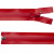 Молния водонепроницаемая PVC Т-7, 60 см, разъемная, цвет (820) красный - купить в Санкт-Петербурге. Цена: 49.39 руб.