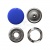 Кнопка рубашечная (закрытая) 9,5мм - эмаль, цв.168 - голубой - купить в Санкт-Петербурге. Цена: 4.77 руб.