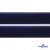 Мягкая петельная лента шир.25 мм, (упак.25 м), цв.т.синий - купить в Санкт-Петербурге. Цена: 24.50 руб.