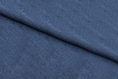 Ткань джинсовая №96, 160 гр/м2, шир.148см, цвет голубой - купить в Санкт-Петербурге. Цена 350.42 руб.