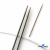 Спицы для вязания металлические d-2.5 мм круговые на тросике 53 см - купить в Санкт-Петербурге. Цена: 53.90 руб.