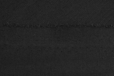 Трикотаж "Grange" BLACK 1# (2,38м/кг), 280 гр/м2, шир.150 см, цвет чёрно-серый - купить в Санкт-Петербурге. Цена 870.01 руб.
