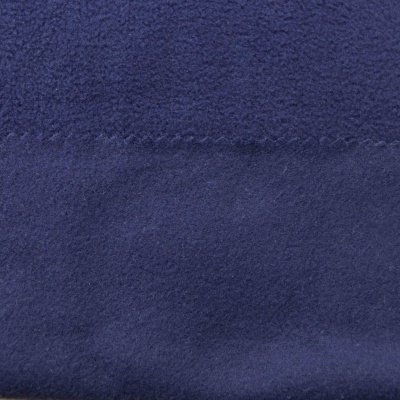 Флис DTY 19-3920, 180 г/м2, шир. 150 см, цвет т.синий - купить в Санкт-Петербурге. Цена 646.04 руб.