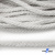 Шнур плетеный d-6 мм круглый, 70% хлопок 30% полиэстер, уп.90+/-1 м, цв.1076-белый - купить в Санкт-Петербурге. Цена: 594 руб.