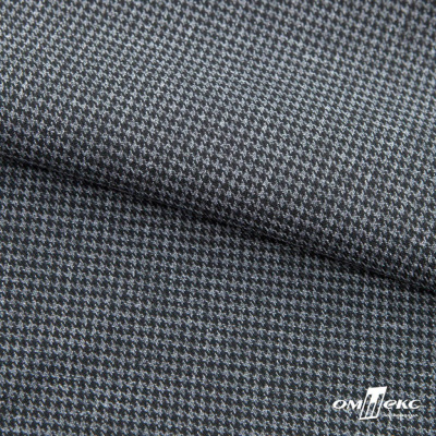 Ткань костюмная Пье-де-пуль 24013, 210 гр/м2, шир.150см, цвет чёрн/св.серый - купить в Санкт-Петербурге. Цена 334.18 руб.