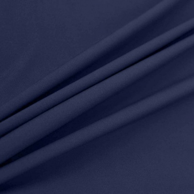Костюмная ткань с вискозой "Салерно", 210 гр/м2, шир.150см, цвет т.синий/Navy - купить в Санкт-Петербурге. Цена 446.37 руб.