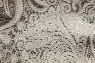 Ткань костюмная жаккард №10, 140 гр/м2, шир.150см, цвет св.серебро - купить в Санкт-Петербурге. Цена 383.29 руб.