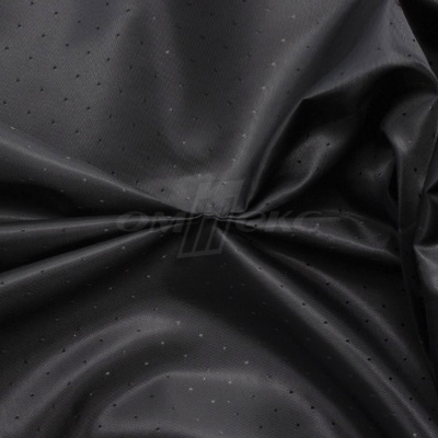 Ткань подкладочная Добби 230Т YP12695 Black/черный 100% полиэстер,68 г/м2, шир150 см - купить в Санкт-Петербурге. Цена 116.74 руб.