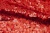 Сетка с пайетками №18, 188 гр/м2, шир.130см, цвет красный - купить в Санкт-Петербурге. Цена 371 руб.