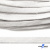 Шнур плетеный d-8 мм плоский, 70% хлопок 30% полиэстер, уп.85+/-1 м, цв.1018-белый - купить в Санкт-Петербурге. Цена: 735 руб.