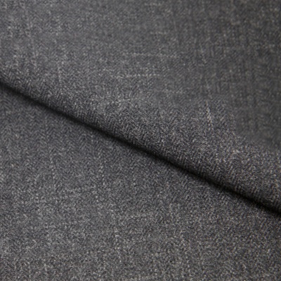 Ткань костюмная 25388 2010А, 207 гр/м2, шир.150см, цвет т.серый - купить в Санкт-Петербурге. Цена 353.07 руб.