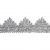 Тесьма металлизированная 0384-0240, шир. 40 мм/уп. 25+/-1 м, цвет серебро - купить в Санкт-Петербурге. Цена: 490.74 руб.