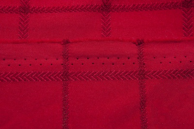 Скатертная ткань 25536/2006, 174 гр/м2, шир.150см, цвет бордо - купить в Санкт-Петербурге. Цена 269.46 руб.