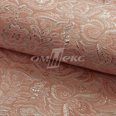 Ткань костюмная жаккард, 135 гр/м2, шир.150см, цвет розовый№13 - купить в Санкт-Петербурге. Цена 441.94 руб.
