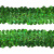 Тесьма с пайетками D4, шир. 30 мм/уп. 25+/-1 м, цвет зелёный - купить в Санкт-Петербурге. Цена: 1 087.39 руб.