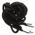 Шнурки #106-09, круглые 130 см, цв.чёрный - купить в Санкт-Петербурге. Цена: 21.92 руб.