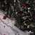 Сетка с вышивкой "Мадрид" 135 г/м2, 100% нейлон, ширина 130 см, Цвет 4/Черный - купить в Санкт-Петербурге. Цена 980 руб.