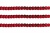 Пайетки "ОмТекс" на нитях, SILVER-BASE, 6 мм С / упак.73+/-1м, цв. 3 - красный - купить в Санкт-Петербурге. Цена: 468.37 руб.