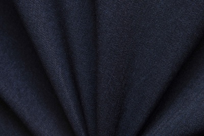 Ткань костюмная 25388 2009, 207 гр/м2, шир.150см, цвет т.синий - купить в Санкт-Петербурге. Цена 353.07 руб.