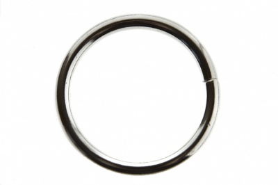 Кольцо металлическое d-38 мм, цв.-никель - купить в Санкт-Петербурге. Цена: 4.89 руб.