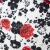 Плательная ткань "Фламенко" 22.1, 80 гр/м2, шир.150 см, принт растительный - купить в Санкт-Петербурге. Цена 239.03 руб.