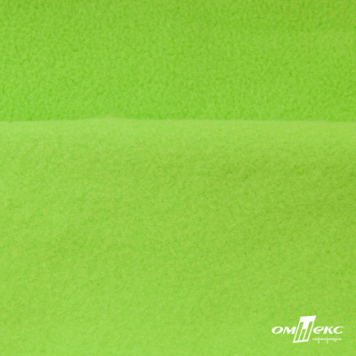 Флис DTY 15-0146, 240 г/м2, шир. 150 см, цвет зеленая свежесть - купить в Санкт-Петербурге. Цена 640.46 руб.