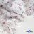 Ткань Муслин принт, 100% хлопок, 125 гр/м2, шир. 140 см, #2308 цв. 6 белый с цветком - купить в Санкт-Петербурге. Цена 413.11 руб.