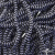 Шнурки #107-16, круглые 130 см, двухцветные цв.серый/чёрный - купить в Санкт-Петербурге. Цена: 31.89 руб.