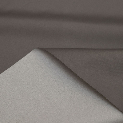 Курточная ткань Дюэл (дюспо) 18-0201, PU/WR/Milky, 80 гр/м2, шир.150см, цвет серый - купить в Санкт-Петербурге. Цена 160.75 руб.