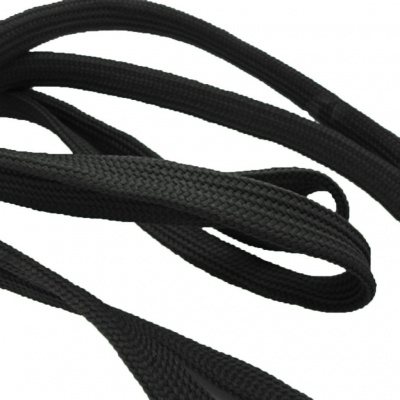 Шнурки т.5 110 см черный - купить в Санкт-Петербурге. Цена: 23.25 руб.