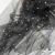 Сетка Фатин Глитер Спейс, 12 (+/-5) гр/м2, шир.150 см, 16-167/черный - купить в Санкт-Петербурге. Цена 184.03 руб.
