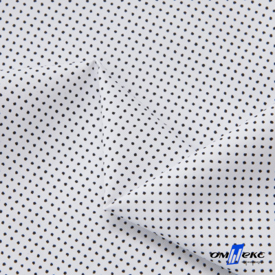 Ткань сорочечная Этна, 120 г/м2, 58% пэ,42% хл, (арт.112) принтованная, шир.150 см, горох - купить в Санкт-Петербурге. Цена 359.88 руб.