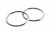 Кольцо металлическое №40 мм, цв.-никель - купить в Санкт-Петербурге. Цена: 4.45 руб.