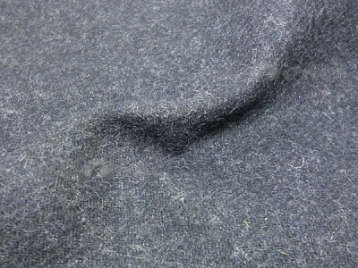 Ткань костюмная п/шерсть №2096-2-2, 300 гр/м2, шир.150см, цвет т.серый - купить в Санкт-Петербурге. Цена 512.30 руб.