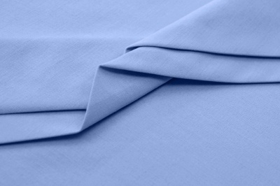 Ткань сорочечная стрейч 15-3920, 115 гр/м2, шир.150см, цвет голубой - купить в Санкт-Петербурге. Цена 285.04 руб.