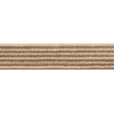 Резиновые нити с текстильным покрытием, шир. 6 мм ( упак.30 м/уп), цв.- 97-бежевый - купить в Санкт-Петербурге. Цена: 152.05 руб.