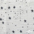 Ткань Муслин принт, 100% хлопок, 125 гр/м2, шир. 140 см, #2308 цв. 9 белый морская звезда - купить в Санкт-Петербурге. Цена 413.11 руб.