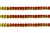 Пайетки "ОмТекс" на нитях, CREAM, 6 мм С / упак.73+/-1м, цв. 96 - красный - купить в Санкт-Петербурге. Цена: 484.77 руб.