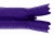 Молния потайная Т3 866, 20 см, капрон, цвет фиолетовый - купить в Санкт-Петербурге. Цена: 5.27 руб.