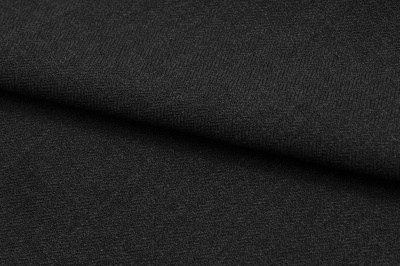 Ткань костюмная 21699 1144/1178, 236 гр/м2, шир.150см, цвет чёрный - купить в Санкт-Петербурге. Цена 455.40 руб.