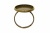 Заготовка для рукоделия металлическая фигурная для кольца 15мм - купить в Санкт-Петербурге. Цена: 7.44 руб.