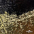 Трикотажное полотно, Сетка с пайетками, шир.130 см, #315, цв.-чёрный/золото - купить в Санкт-Петербурге. Цена 693.39 руб.