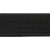 Резинка 25 мм Тканая, 13,75 гр/п.м, (бобина 25 +/-0,5 м) - черная  - купить в Санкт-Петербурге. Цена: 11.67 руб.