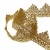 Тесьма металлизированная 0384-0240, шир. 40 мм/уп. 25+/-1 м, цвет золото - купить в Санкт-Петербурге. Цена: 490.74 руб.