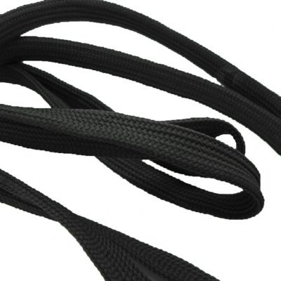 Шнурки т.4 110 см черный - купить в Санкт-Петербурге. Цена: 13.45 руб.