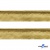 Кант атласный 136, шир. 12 мм (в упак. 65,8 м), цвет золото - купить в Санкт-Петербурге. Цена: 433.08 руб.