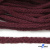 Шнур плетеный d-6 мм круглый, 70% хлопок 30% полиэстер, уп.90+/-1 м, цв.1070-бордовый - купить в Санкт-Петербурге. Цена: 588 руб.